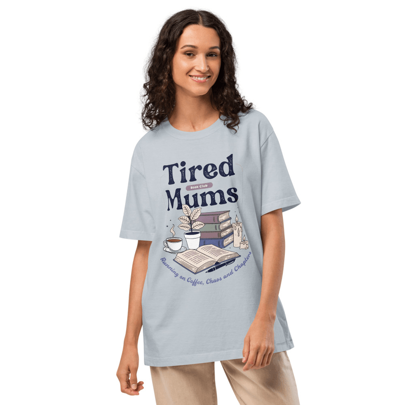 Oversized Tired Mum — Light Washed Denim